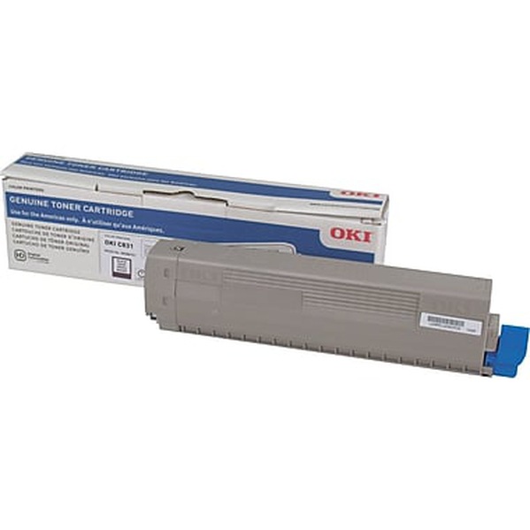 OKI 10K TONER F/C831 SERIES BLACK