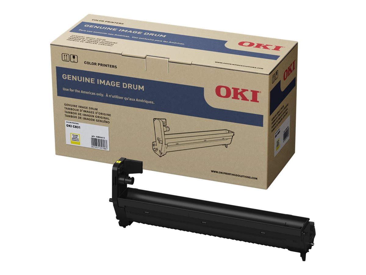 OKI 30K IMAGE DRUM F/C831 YELLOW