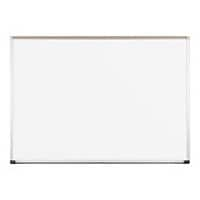 MooreCo 4"x8" Porcelain Steel Markerboard with Deluxe Aluminum Trim