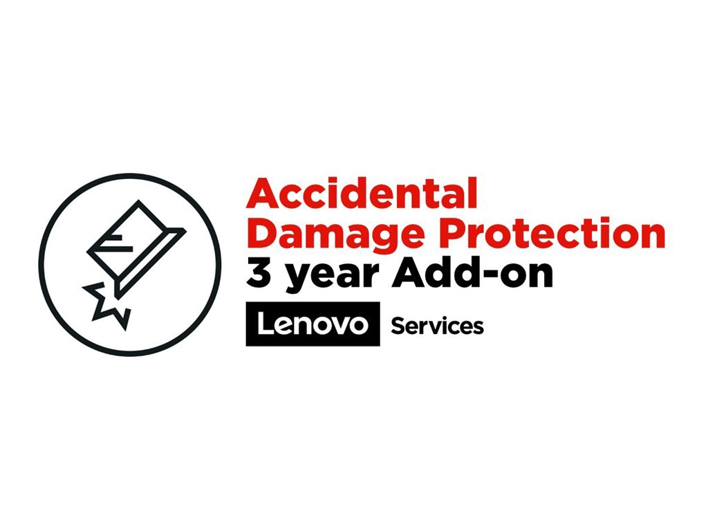 Lenovo Accidental Damage Protection - couverture des dommages accidentels - 3 années