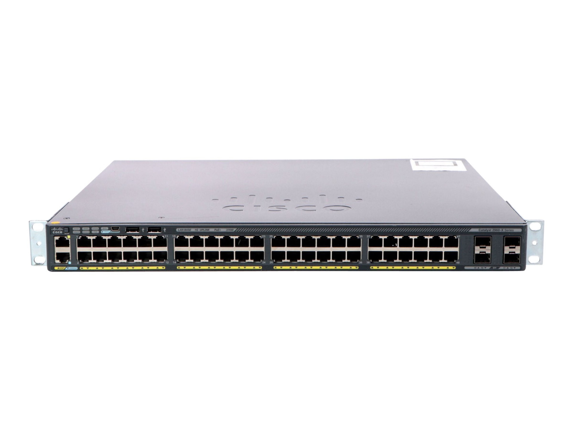 Cisco Catalyst 2960X-48LPS-L - switch - 48 ports - managed - rack-mountable