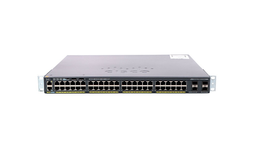Cisco Catalyst 2960X-48LPS-L - switch - 48 ports - managed - rack-mountable