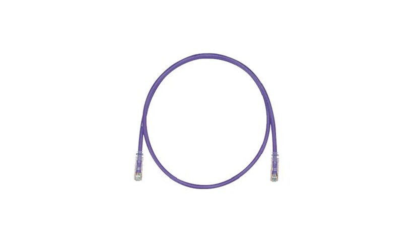 Panduit TX6 PLUS patch cable - 6 ft - violet