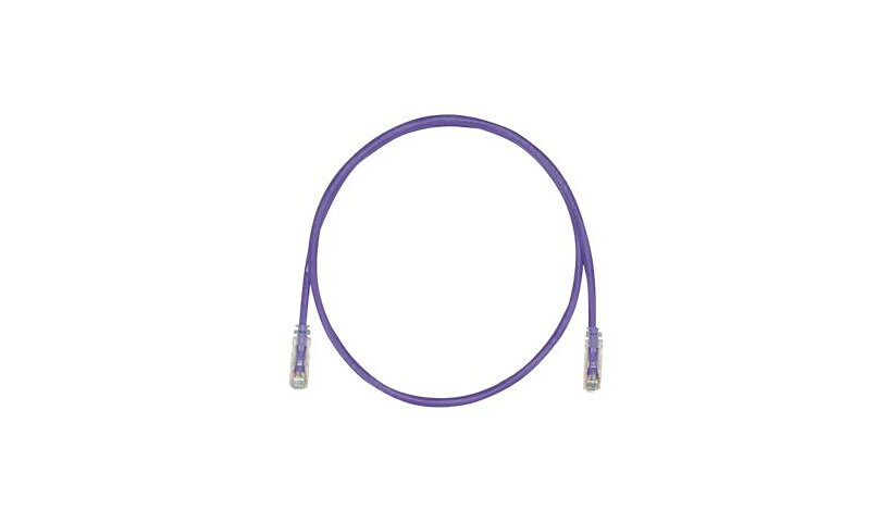 Panduit TX6 PLUS patch cable - 8 ft - violet