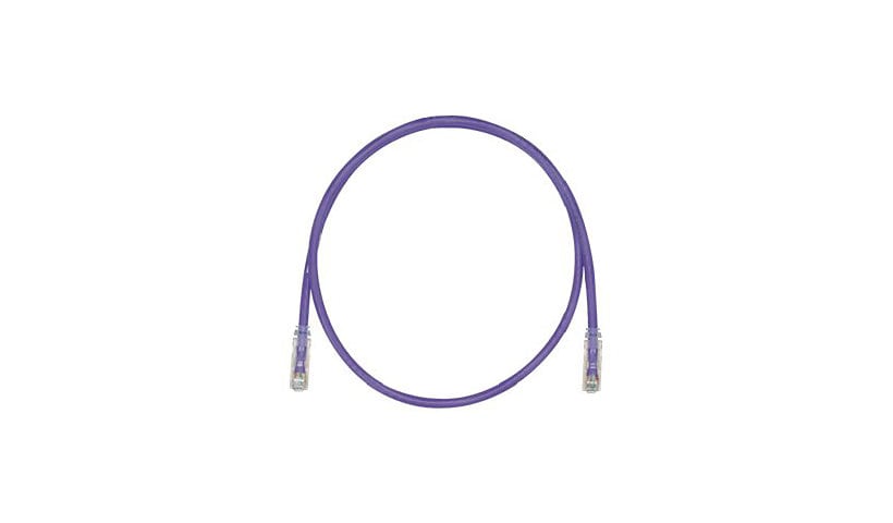 Panduit TX6 PLUS patch cable - 12 ft - violet