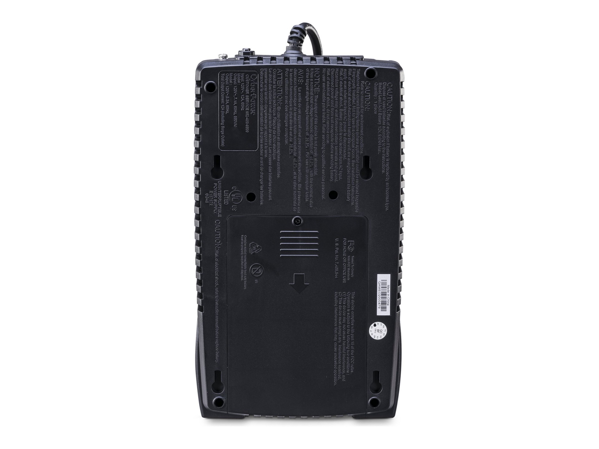 Thumbnail 4 of 6 for CyberPower Ecologic Series EC850LCD - UPS - 510 Watt - 850 VA