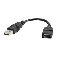 C2G 6in USB to USB Extension Cable - USB 2.0 A to USB A - F/M