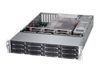 Supermicro SuperStorage Server 6027R-E1R12T - rack-mountable - no CPU - 0 MB - 0 GB