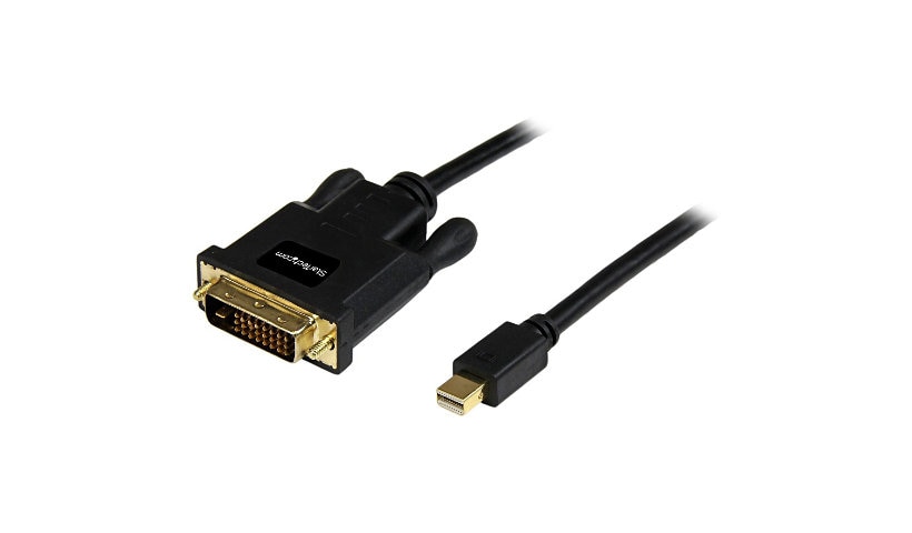 StarTech.com 10ft Mini DisplayPort to DVI Cable - Mini DP to DVI-D Adapter Cable 1080p Video mDP 1.2
