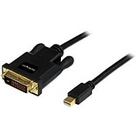 StarTech.com 10ft Mini DisplayPort to DVI Cable - Mini DP to DVI-D Adapter Cable 1080p Video mDP 1.2