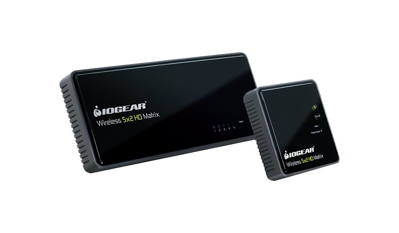 IOGEAR Wireless 5x2 HD Matrix GWHDMS52 - wireless video/audio/USB extender