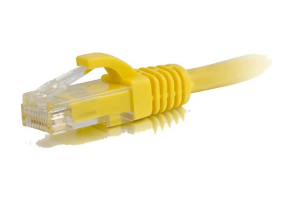 C2G Cat5e Snagless Unshielded (UTP) Network Patch Cable - patch cable - 3.65 m - yellow