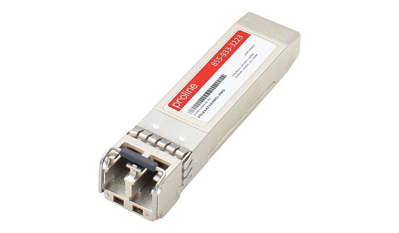 Proline Finisar FTLX1471D3BCL Compatible SFP+ TAA Compliant Transceiver - SFP+ transceiver module - 10 GigE, 10Gb Fibre