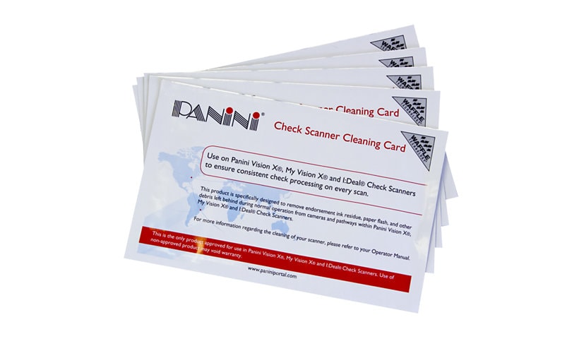 Panini Cleaning Card 15-Pack