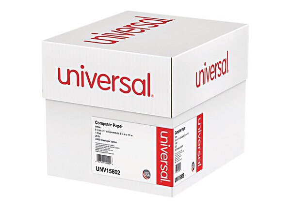 Universal - continuous forms - 2400 sheet(s) - 8.5 in x 11 in