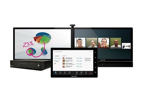 Crestron RL Group Collaboration System CCS-UC-100-2 KIT - video conferencing kit - 65"