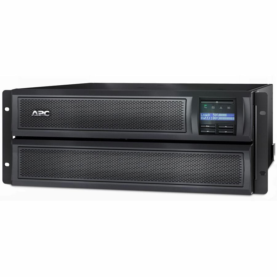 APC Smart-UPS X, Line Interactive, 2200VA, Rack/tower convertible 4U, 208V-230V, 8x C13+2x C19 IEC, SmartSlot, Extended