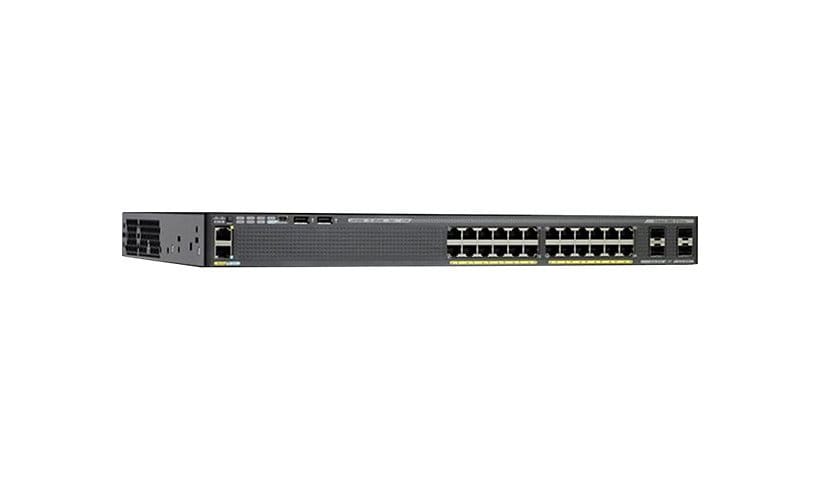 Cisco Catalyst 2960X-24PS-L - switch - 24 ports - managed - rack-mountable