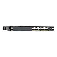 Cisco Catalyst 2960X-24PS-L - switch - 24 ports - managed - rack-mountable