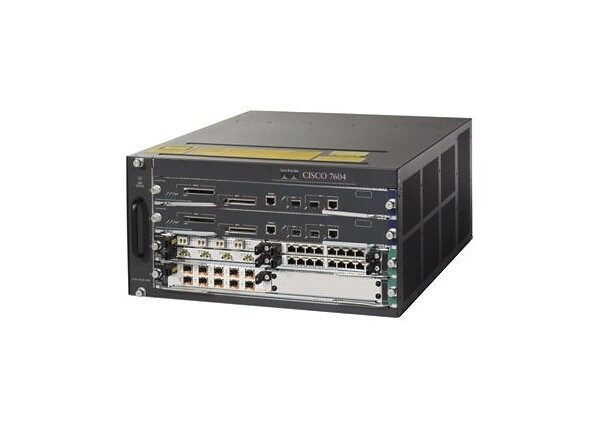 Cisco 7604 - router - desktop - with 2 x Cisco 7600 Series Route Switch Processor 720 with PFC-3C