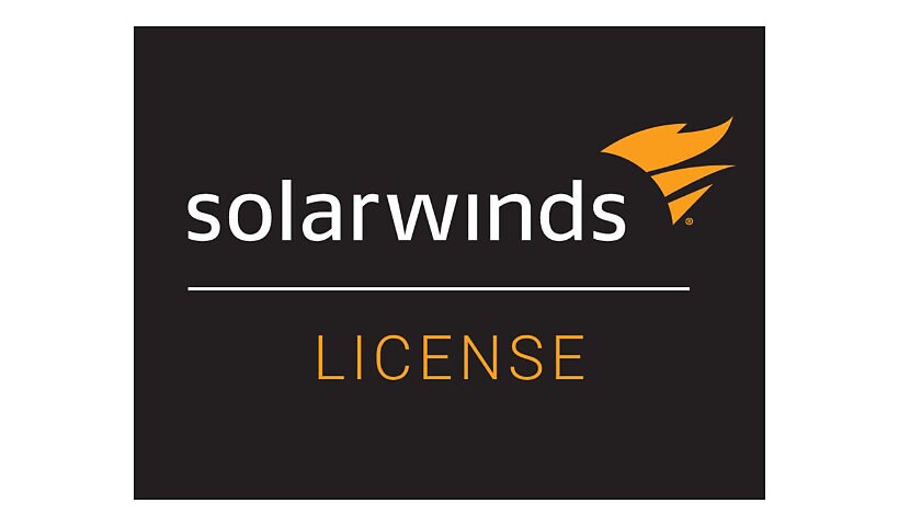 SolarWinds Log & Event Manager - licence + 1 an de maintenance - Jusqu'à 50 nœuds