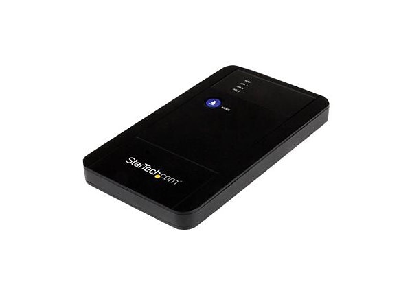 StarTech.com 2.5in USB 3.0 External Hard Drive Enclosure with Virtual ISO - Portable External SATA HDD - storage