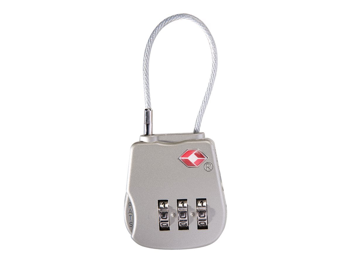 Peli 1506TSA - cable lock - silver