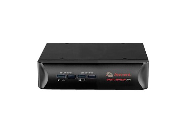 Avocent Switchview DVI - KVM / audio / USB switch - 2 ports