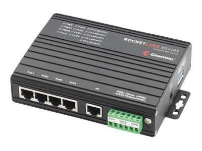 Comtrol RocketLinx ES7105 - switch - 4 ports