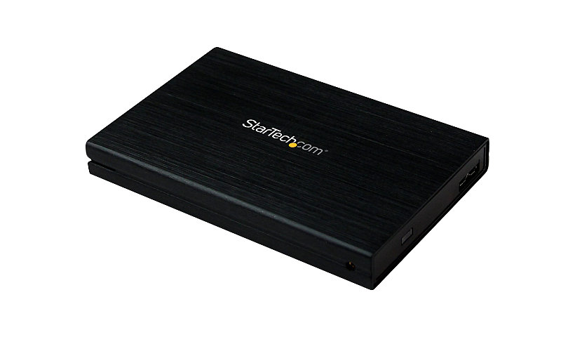 StarTech.com 2.5" Hard Drive Enclosure - Supports UASP - SATA 6Gbps - USB 3.0 External Hard Drive Enclosure - SSD/HDD