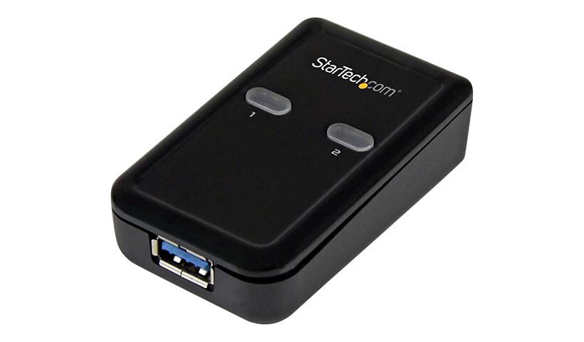 StarTech.com 2X1 USB 3.0 Peripheral Sharing Switch (2-Port) - USB Powered
