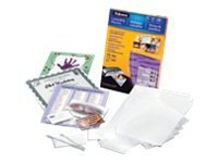 Fellowes Laminating Pouches Starter kit - 130-pack - glossy - 9 in x 11.5 in - lamination pouches