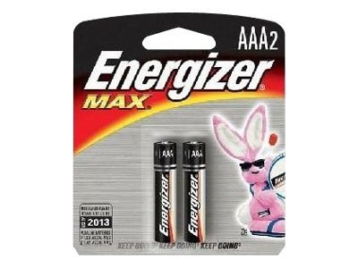 Energizer Max E92BP-2 battery - 2 x AAA - alkaline