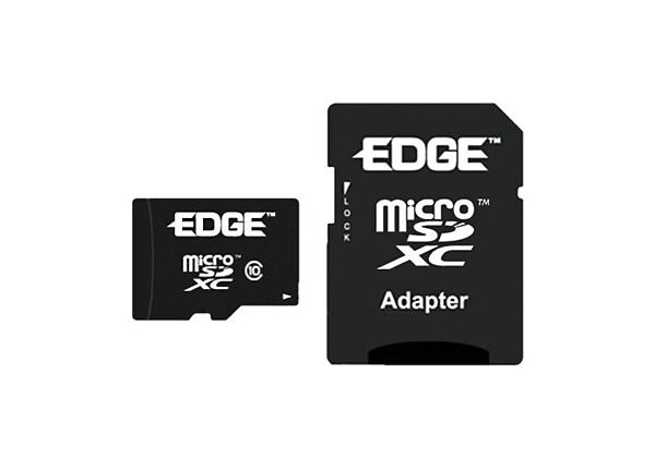 EDGE Memory 64 GB Class 10 microSD Card