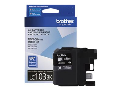 Brother LC103BK - High Yield - black - original - ink cartridge