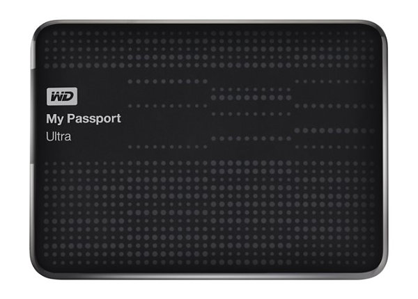 WD My Passport Ultra WDBPGC5000ABK - hard drive - 500 GB - USB 3.0