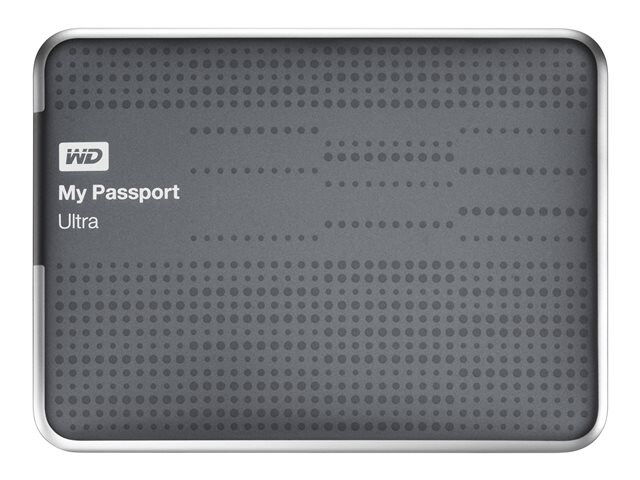 WD My Passport Ultra WDBZFP0010BTT - hard drive - 1 TB - USB 3.0