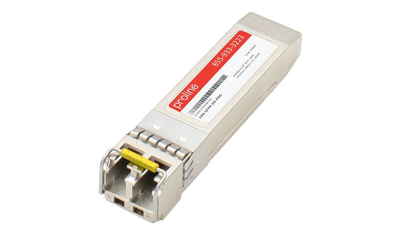 Proline Brocade 10G-SFPP-ZR Compatible SFP+ TAA Compliant Transceiver - SFP+ transceiver module - 10 GigE