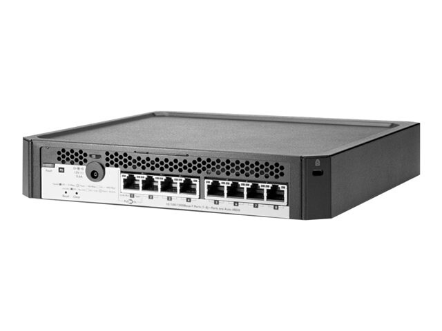 HP PS1810-8G Switch -8 ports - managed - desktop, wall-mountable