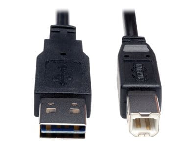 Tripp Lite 6ft USB 2.0 Hi-Speed Universal Reversible Device Cable M/M 6'