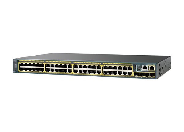 Cisco Catalyst 2960S-48TS-L - switch - 48 ports - managed - rack-mountable