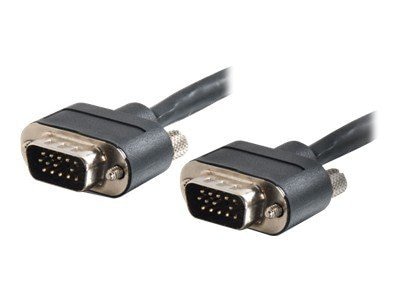 C2G Plenum-Rated HD15 SXGA Monitor/Projector Cable with Rounded Low Profile