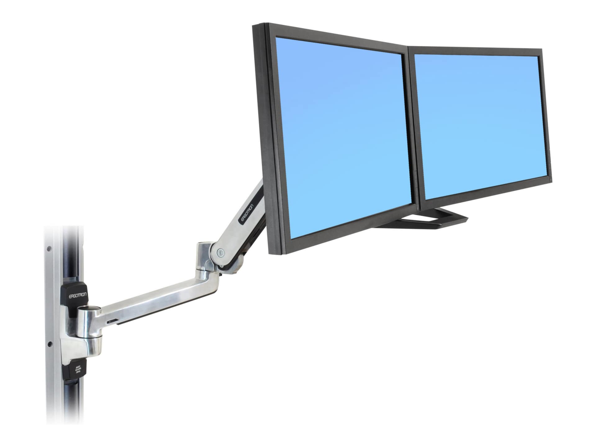 Ergotron kit de montage - pour 2 écrans LCD - noir