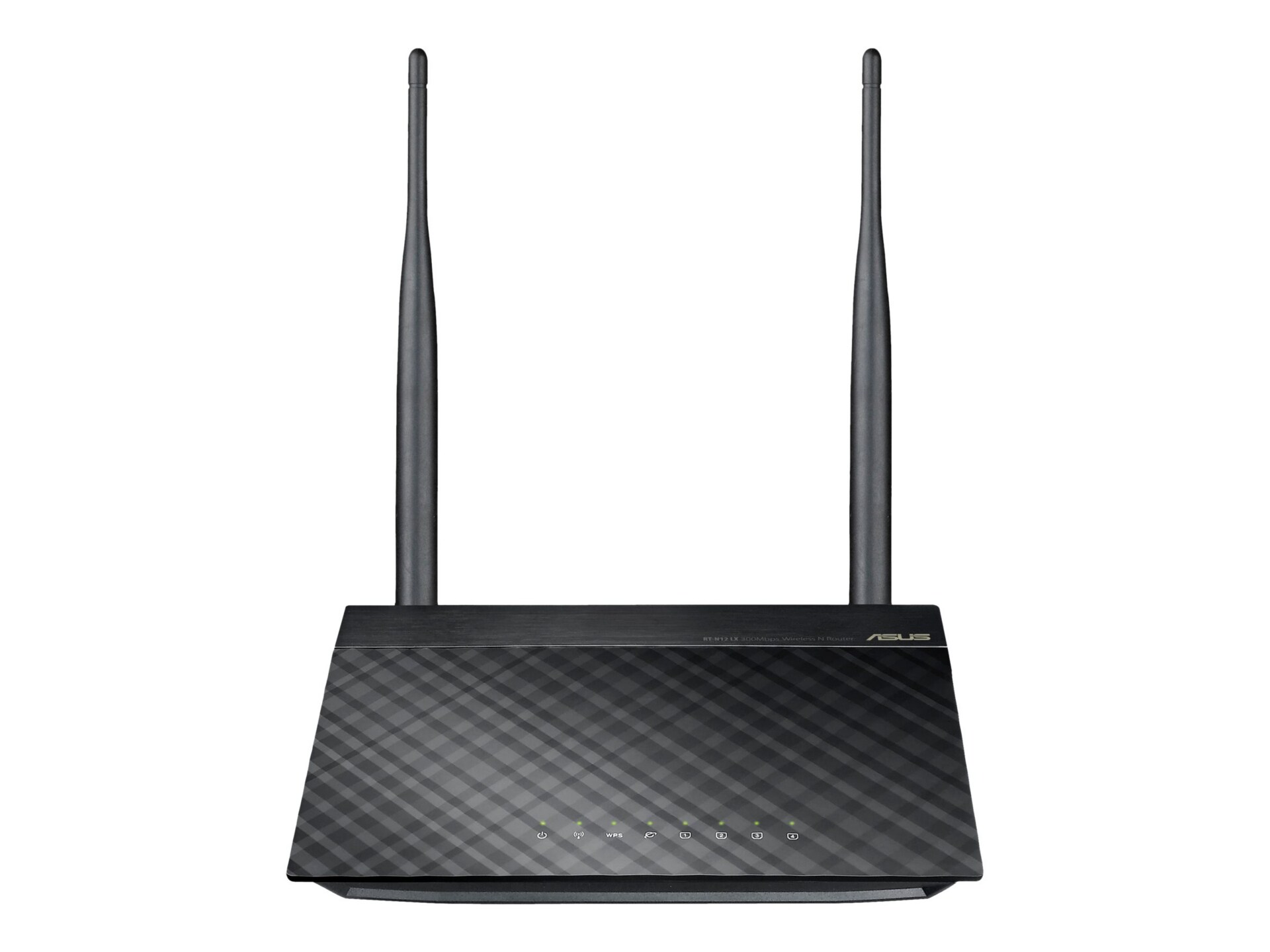 ASUS RT-N12 D1 - wireless router - 802.11b/g/n - desktop