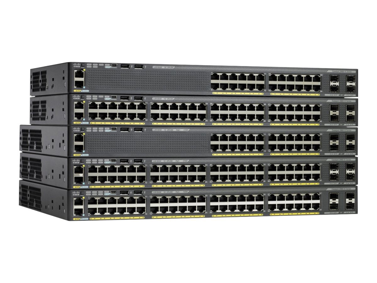 Cisco Catalyst 2960X-48TD-L - switch - 48 ports - managed - rack-mountable