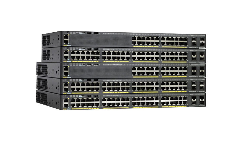 Cisco Catalyst 2960X-48TD-L 48-Port Gigabit Ethernet Switch