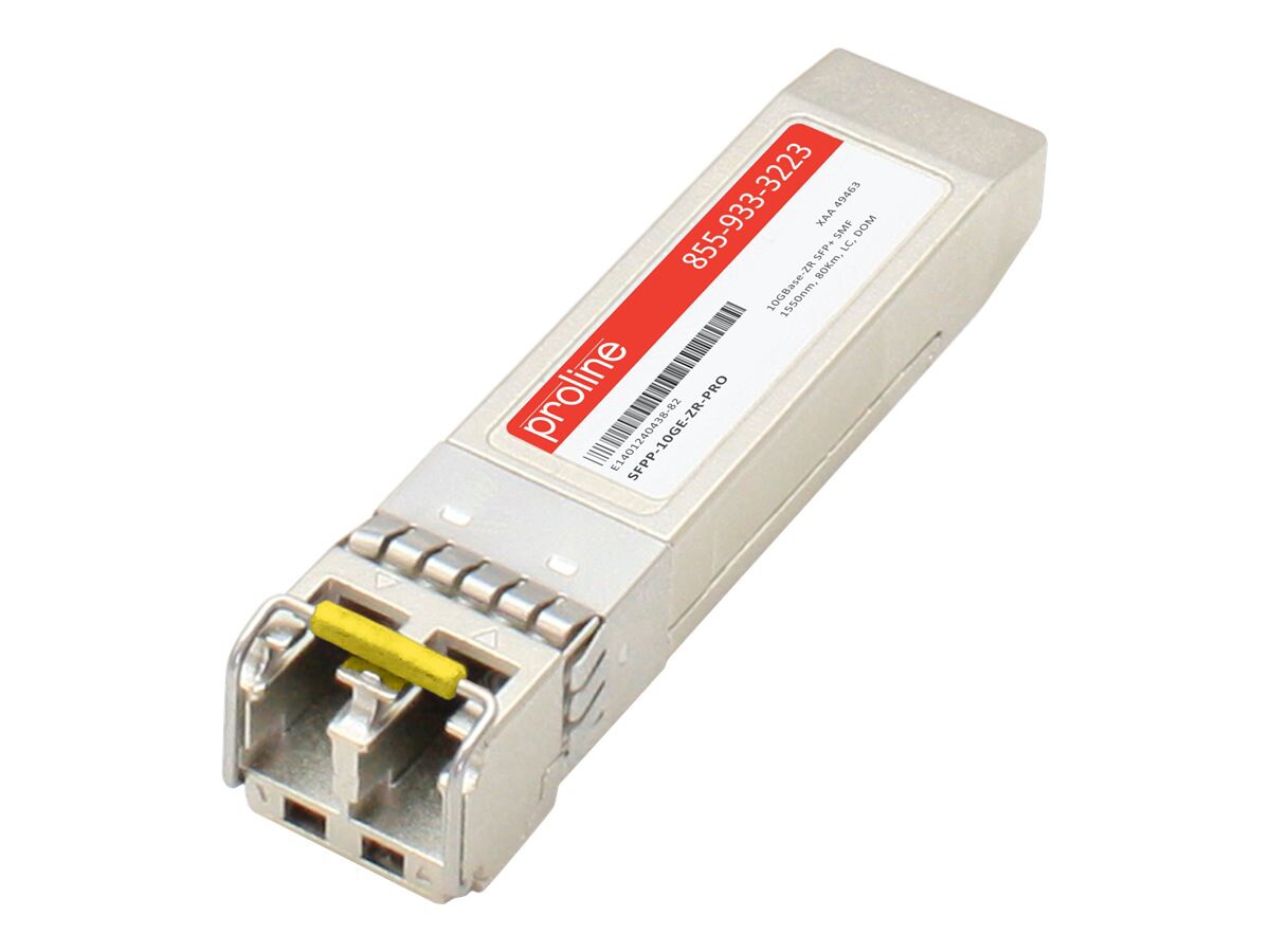 Proline Juniper SFPP-10GE-ZR Compatible SFP+ TAA Compliant Transceiver - SF