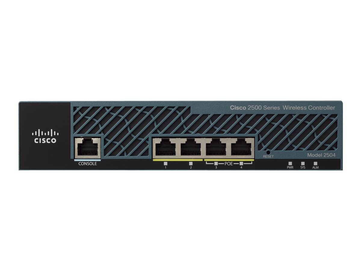 Cisco 2504 Wireless Controller for High Availability - network management d