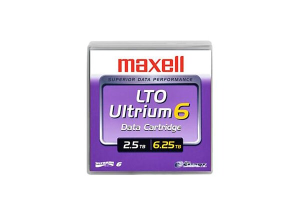 Maxell - LTO Ultrium x 1 - 2.5 TB - storage media