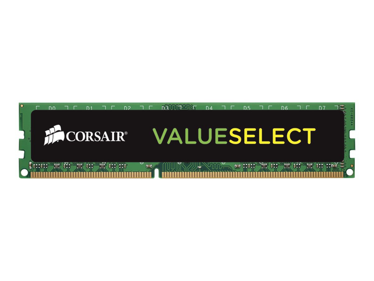 CORSAIR Value Select DDR3 4 GB DIMM 240 pin Unbuffered CMV4GX3M1A1600C11 System 